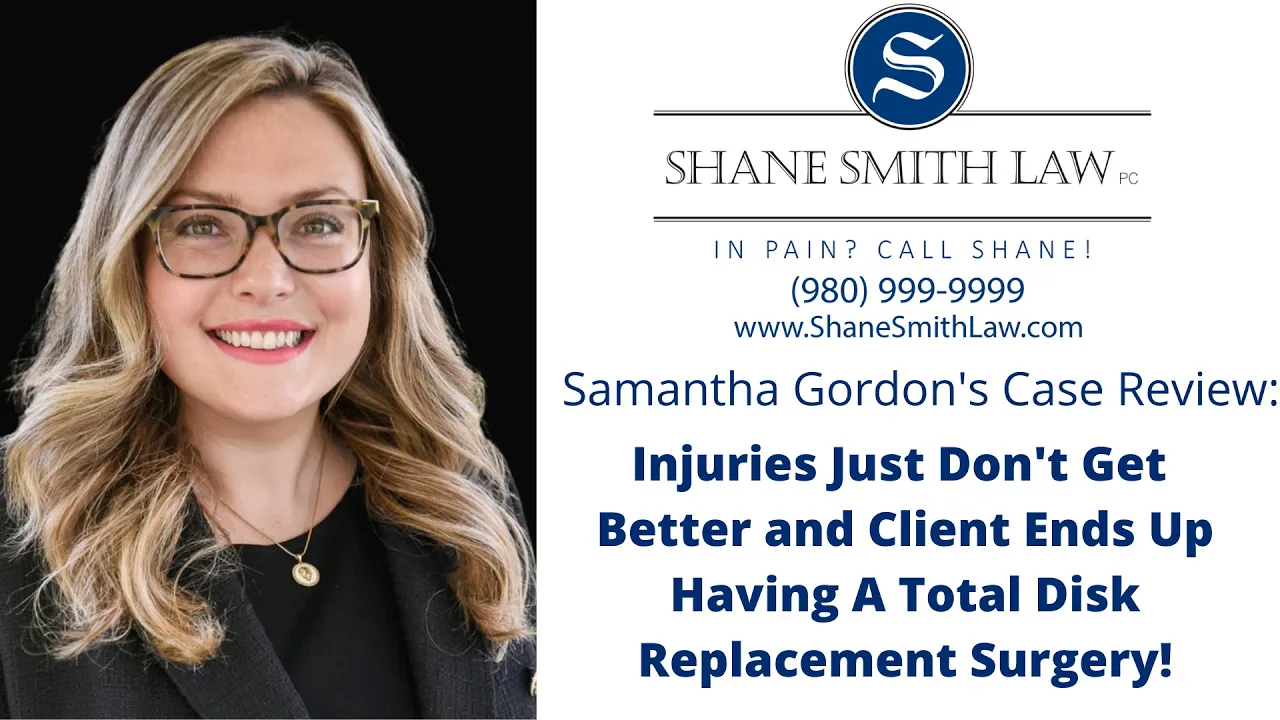 Injuries Don’t Get Better & Ends Up Needing A Total Disk Replacement Surgery!