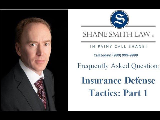 Insurance Defense Tactics: Part 1 (Deny, Delay, & Defend)