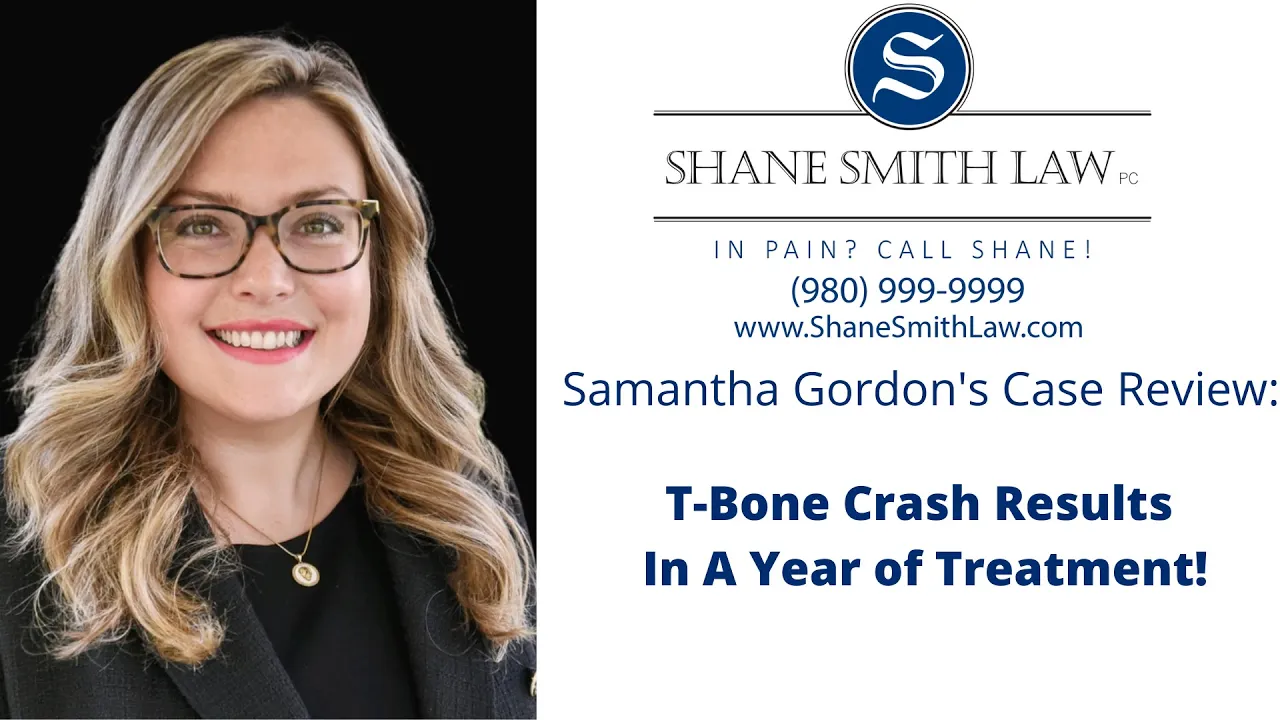 T-Bone Crash Results in a Year of Treatment!