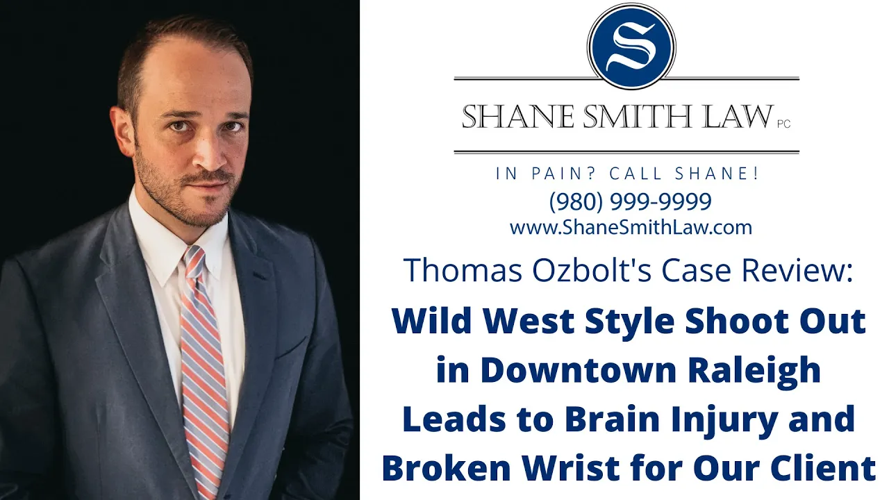 Wild West Shoot Out in Downtown Raleigh Leads to Brain Injury & Broken Wrist