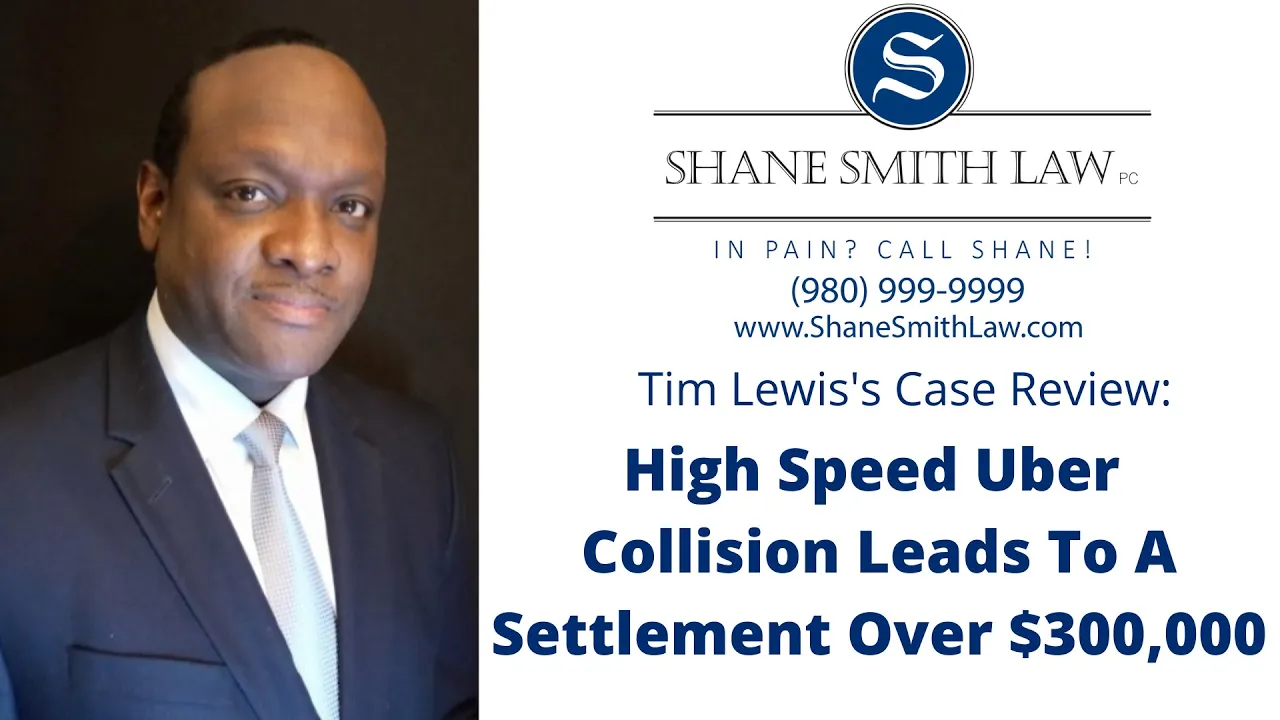 High Speed Uber Collision Leads To A Settlement Over $300,000