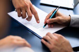 House Rent Contract Document And Insurance Paper