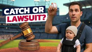 Papá protege al bebé de una bola rápida – ¿Pero puede demandar?